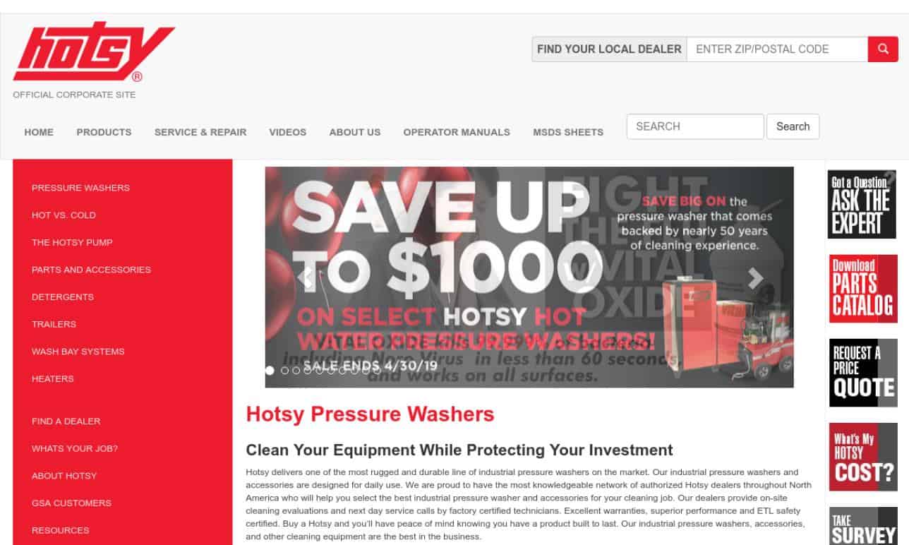 Hotsy Parts Washers Hotsy Parts Washers