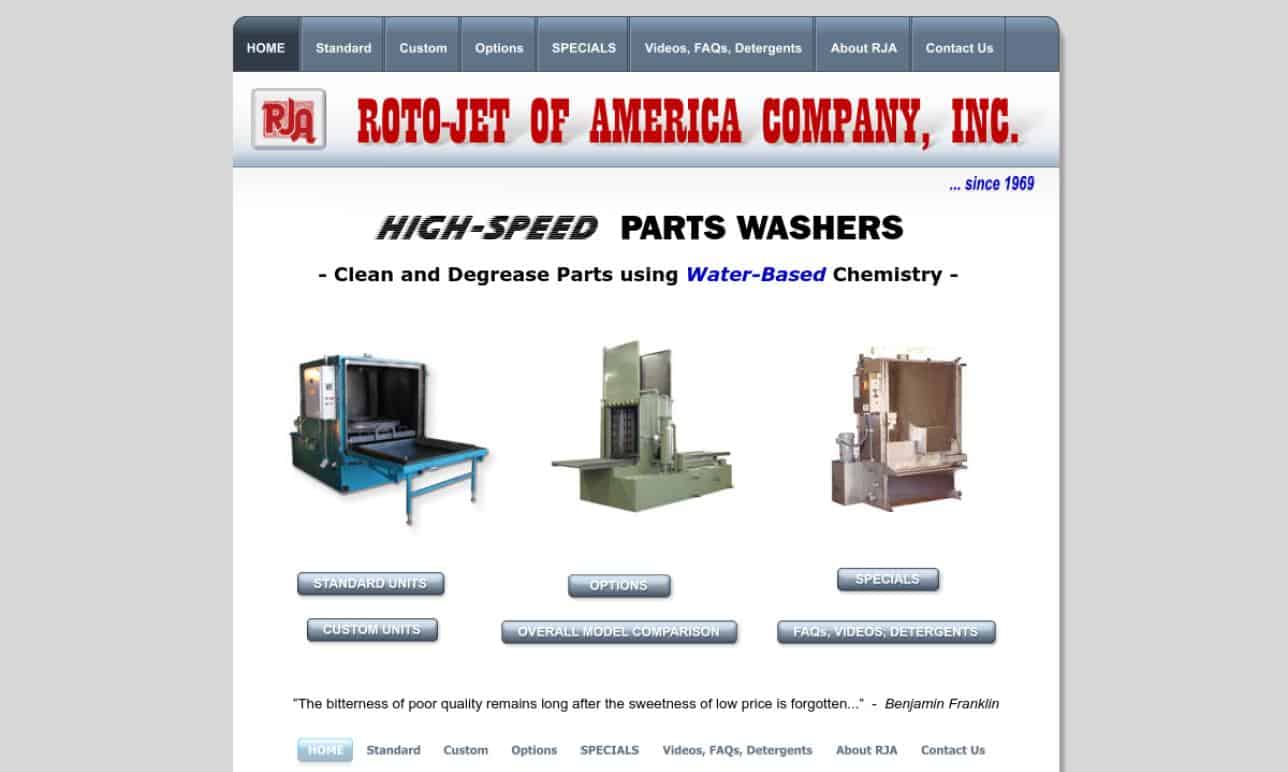 Roto-Jet of America Company, Inc. Roto-Jet of America Company, Inc.