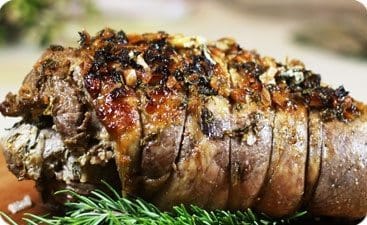 Morrocan leg of lamb