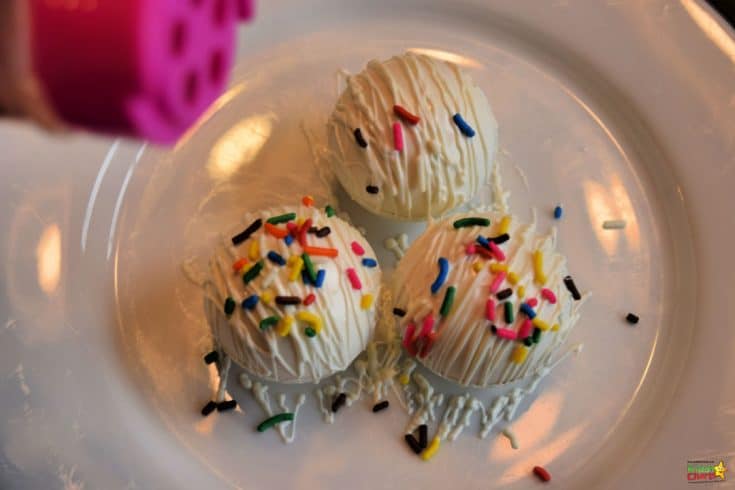 Kids Birthday Hot Chocolate Bombs