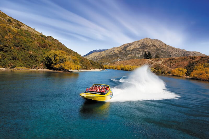 Speeding up the Kawarau River with KJet Queenstown Speeding up the Kawarau River with KJet Queenstown