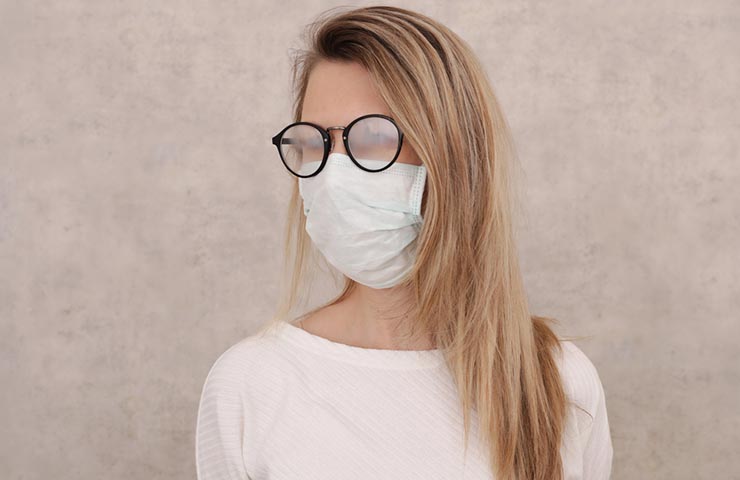 Fix Foggy Glasses with Micropore Tape