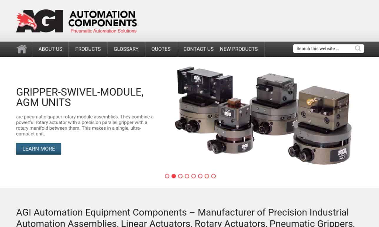AGI Automation Components AGI Automation Components