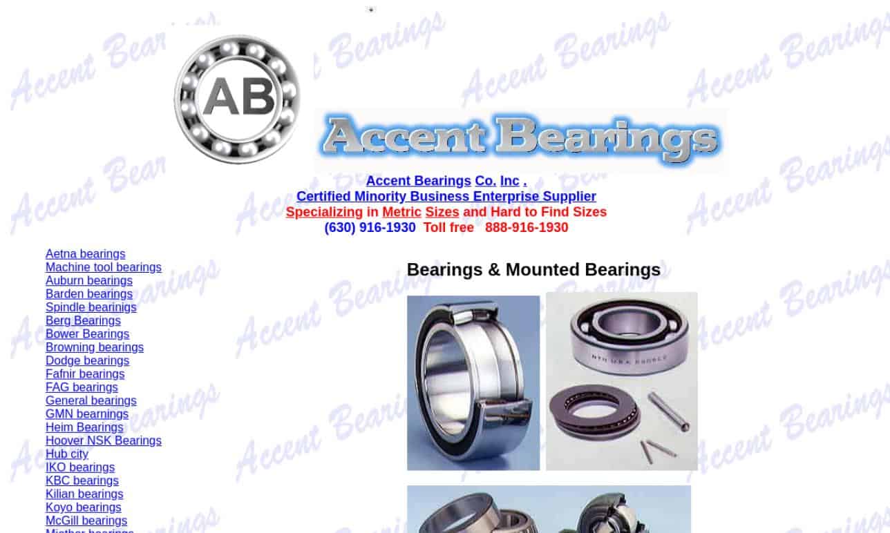 Accent Bearings Co. Inc. Accent Bearings Co. Inc.