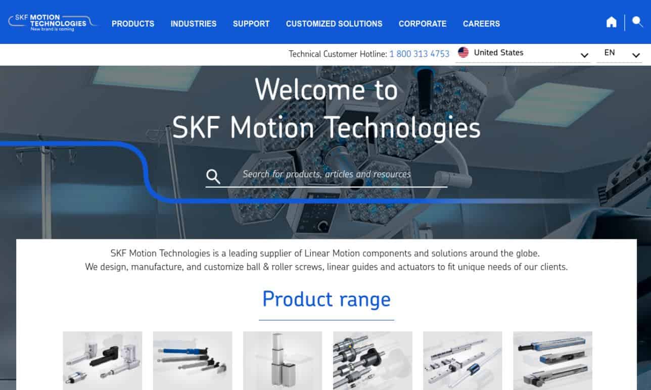 SKF Motion Technologies SKF Motion Technologies