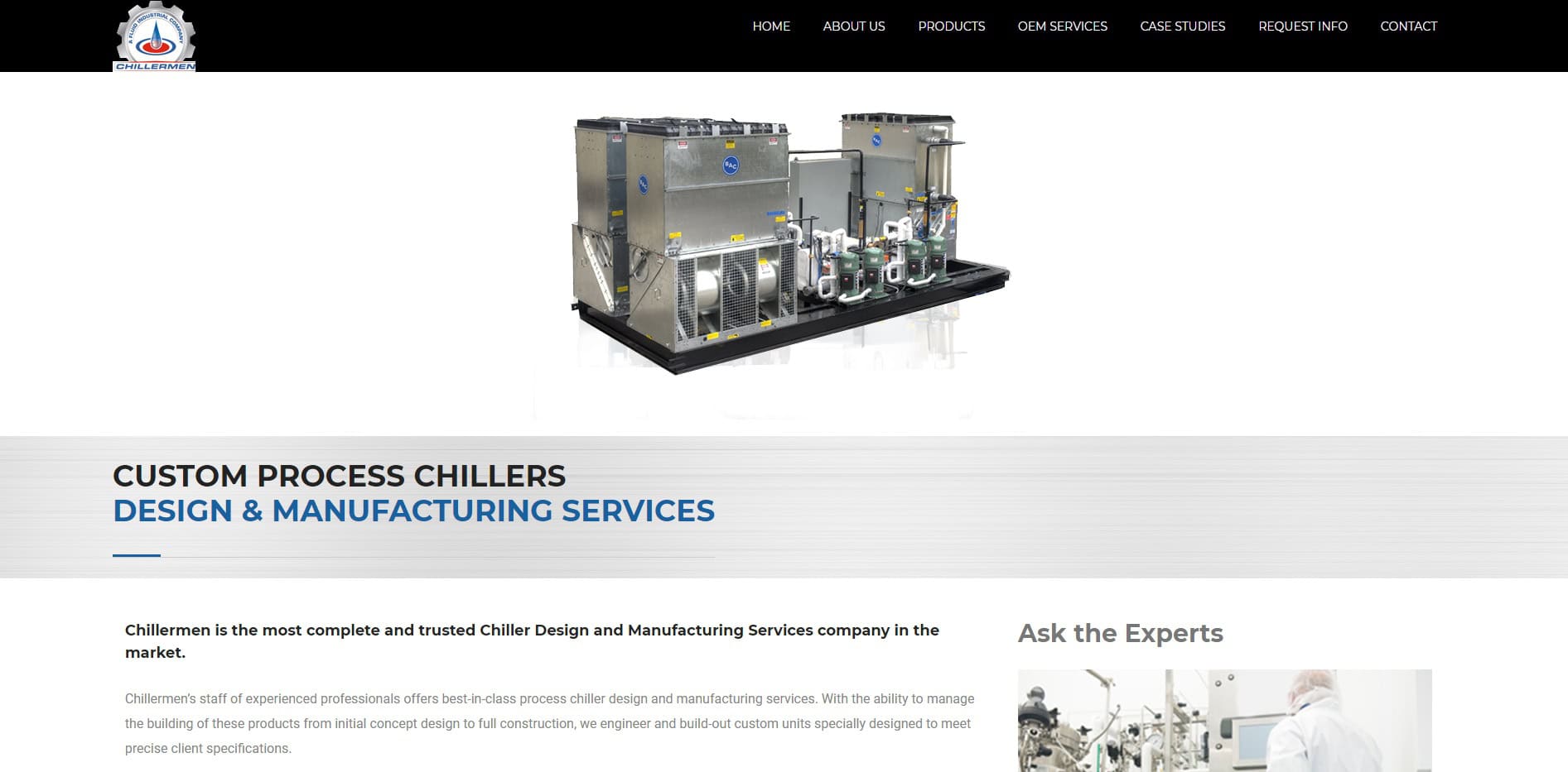 Chillermen, a Fluid Industrial Mfg. Company Chillermen, a Fluid Industrial Mfg. Company
