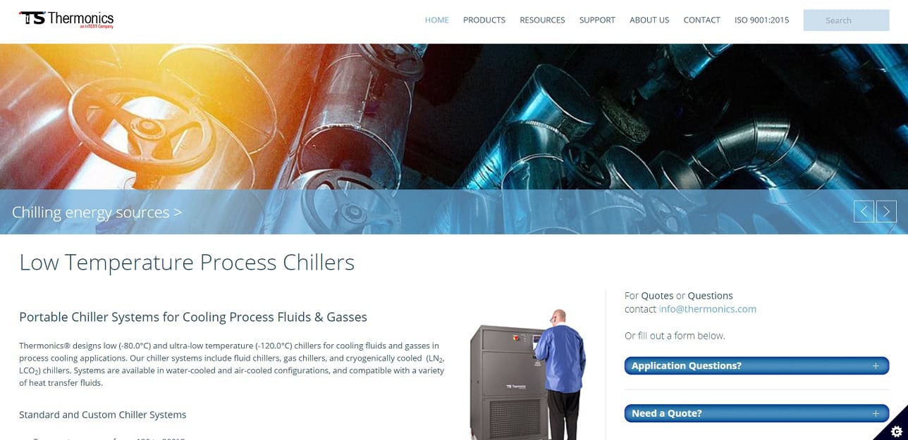 Thermonics Chillers Thermonics Chillers