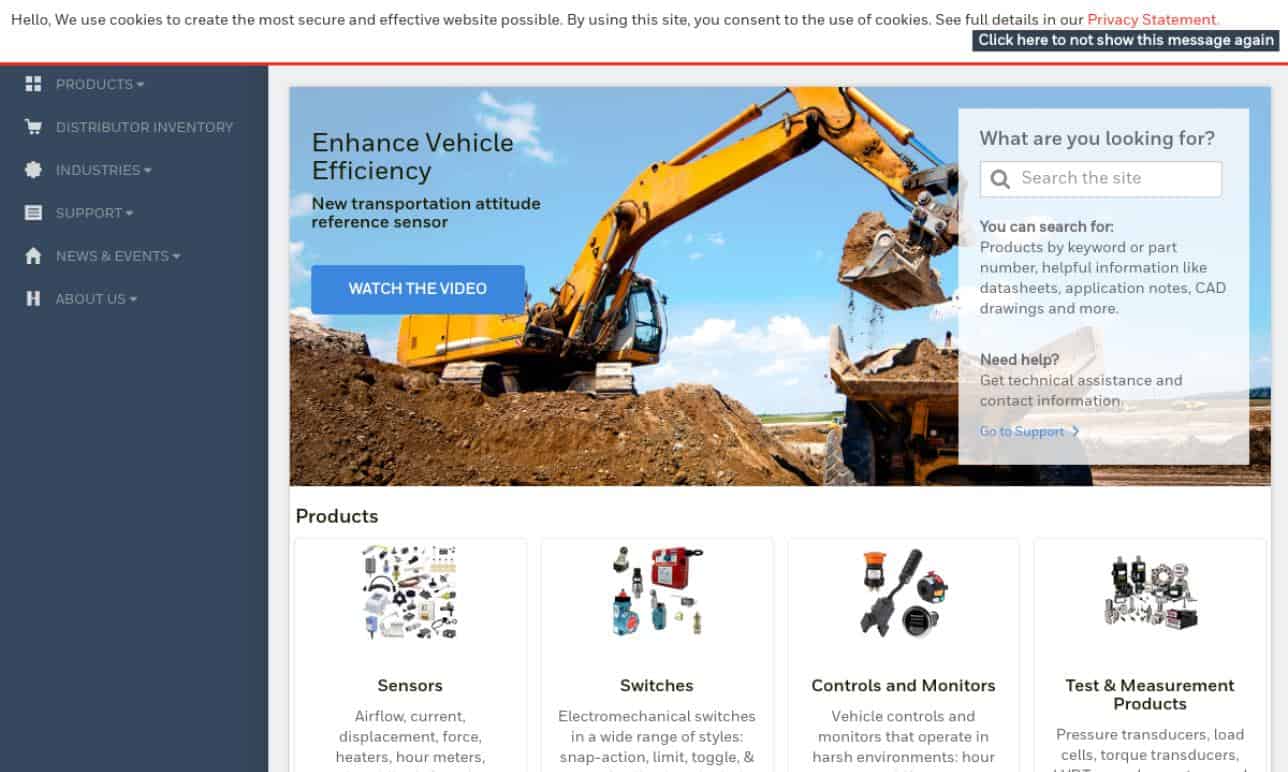 Honeywell Sensing and Control Honeywell Sensing and Control