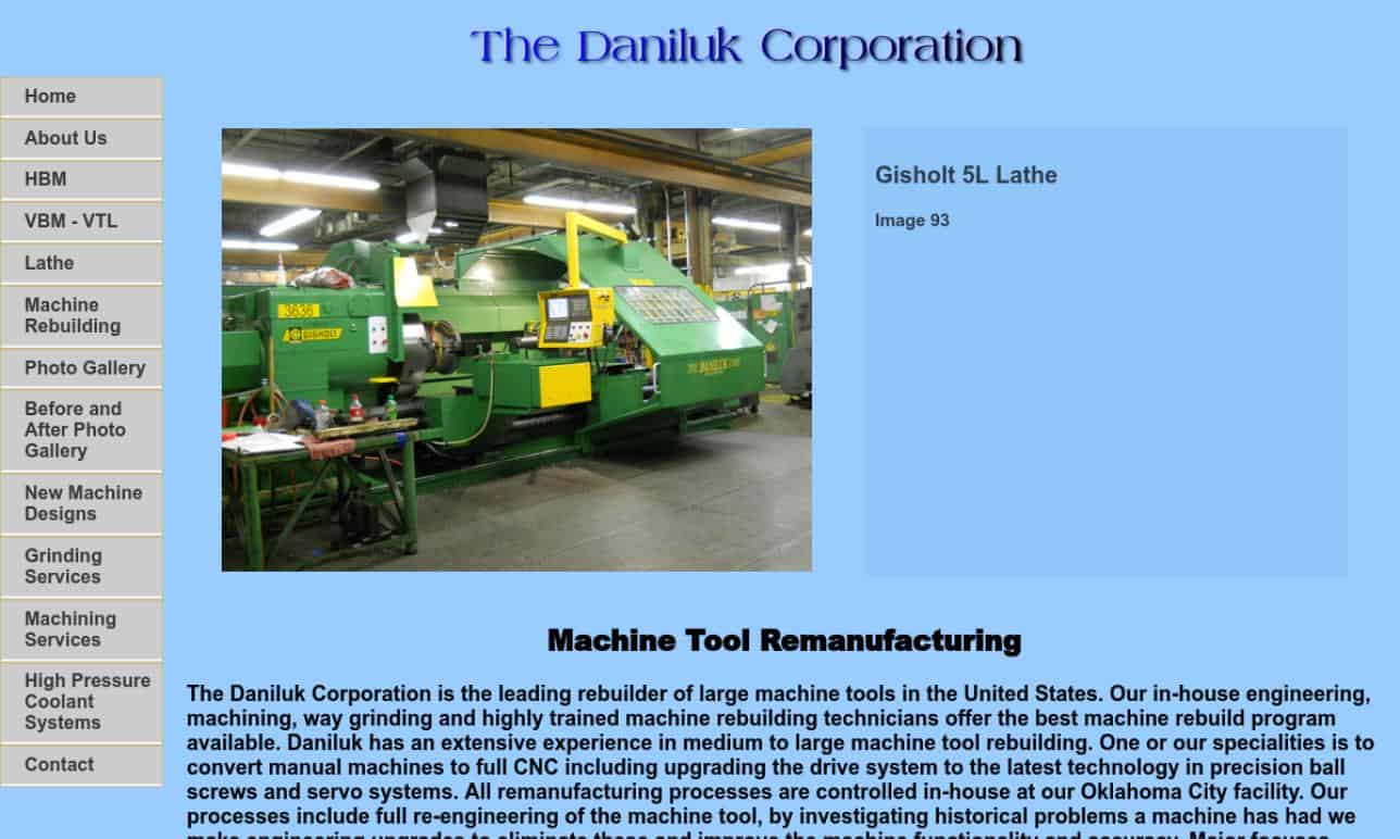 The Daniluk Corp. The Daniluk Corp.