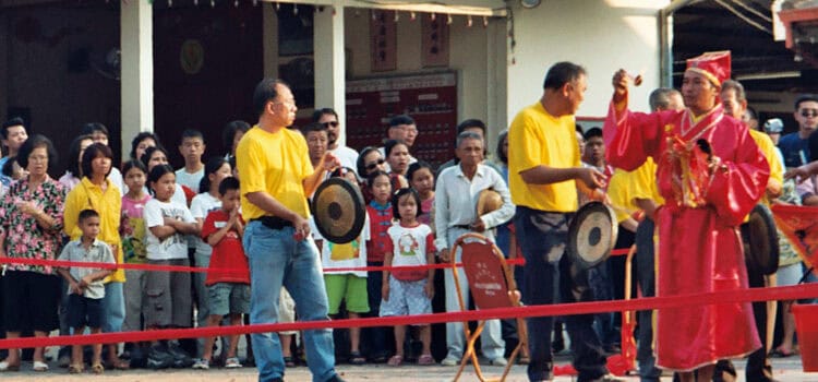ritual at temple in Lampang Rural Lampang: a tranquil town