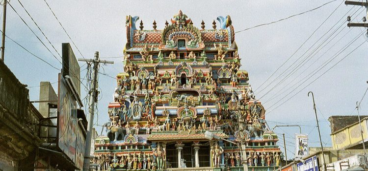 temple highlights in Trichy entrance gate Temple highlights in Trichy