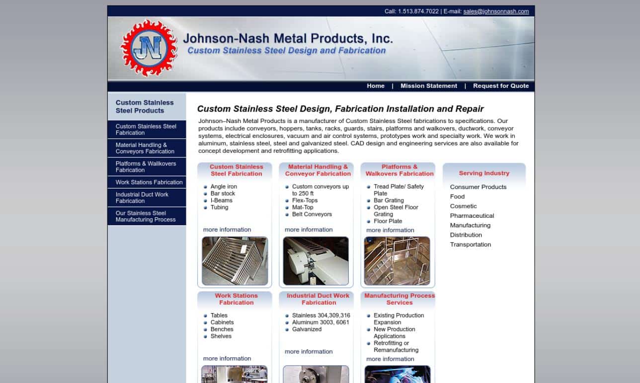 Johnson-Nash Metal Products, Inc. Johnson-Nash Metal Products, Inc.