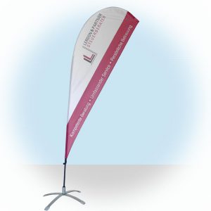 Beach- oder Dropflag groß