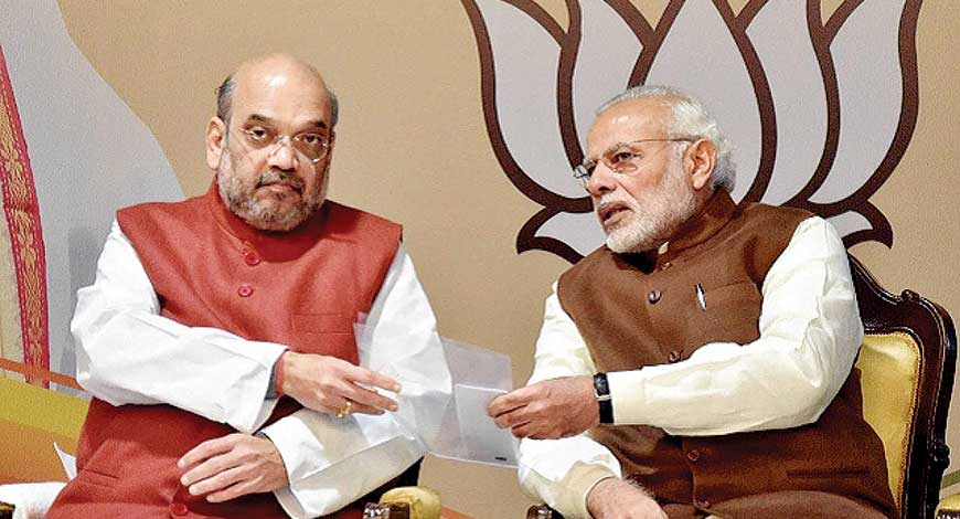 Amit Shah and PM Modi