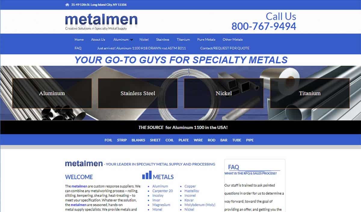 Metalmen Sales Inc. Metalmen Sales Inc.