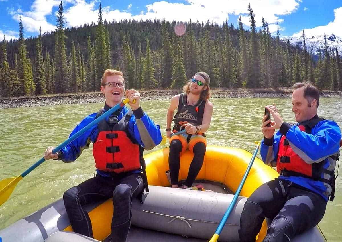 Jasper-National-Park-White-Water-Rafting