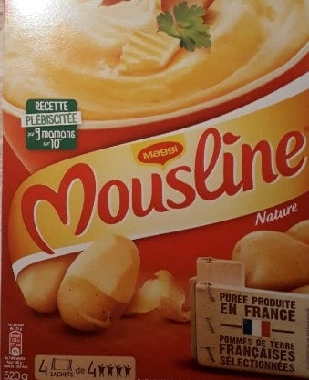 Mousline 4 sachets de 4 assiettes - Maggi - 520 g 4 130 g