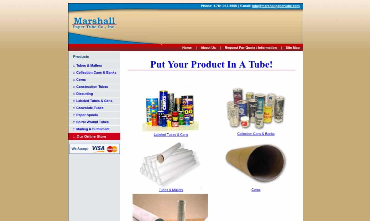 Marshall Paper Tube Company, Inc. Marshall Paper Tube Company, Inc.