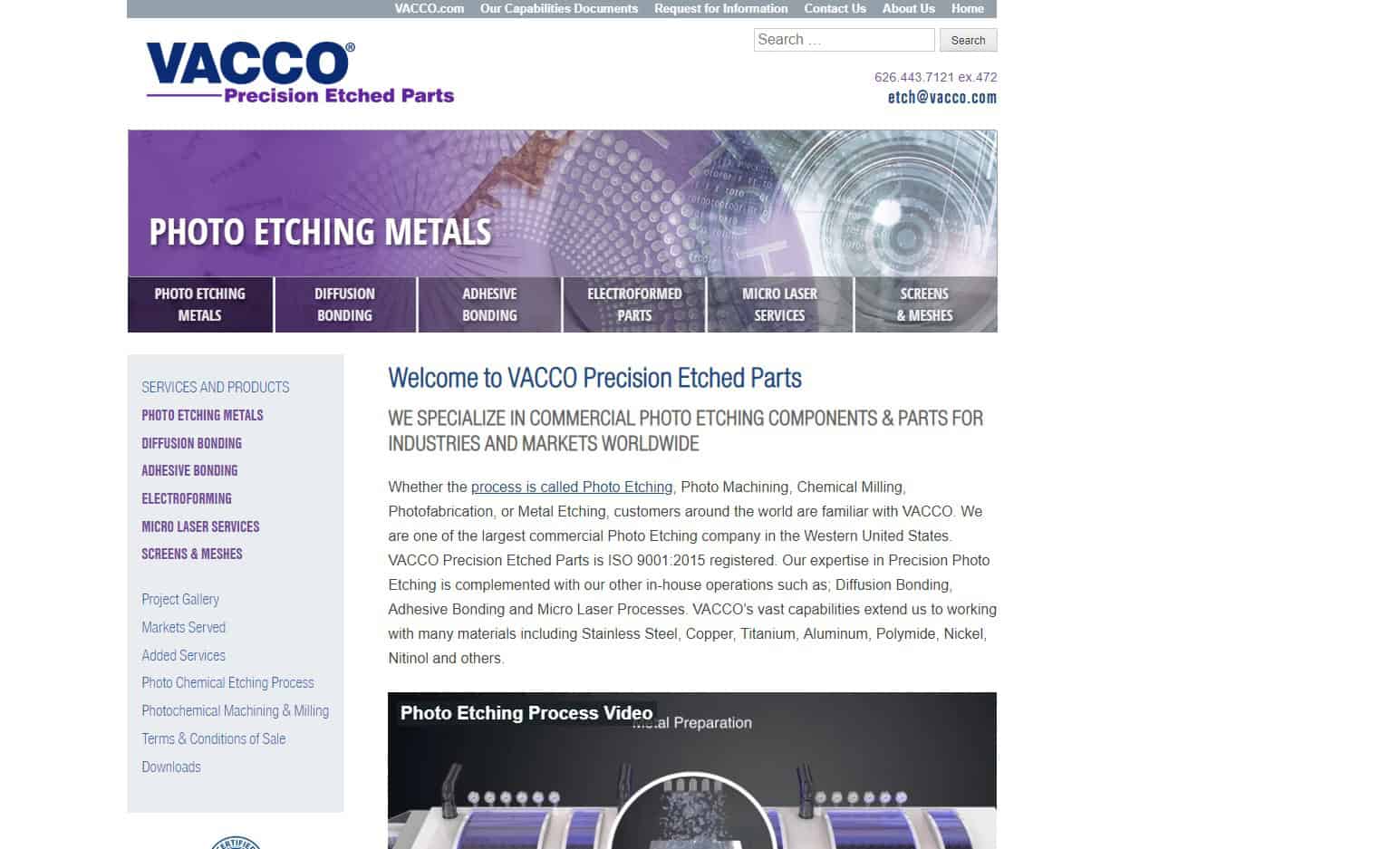 VACCO Industries, Inc. VACCO Industries, Inc.