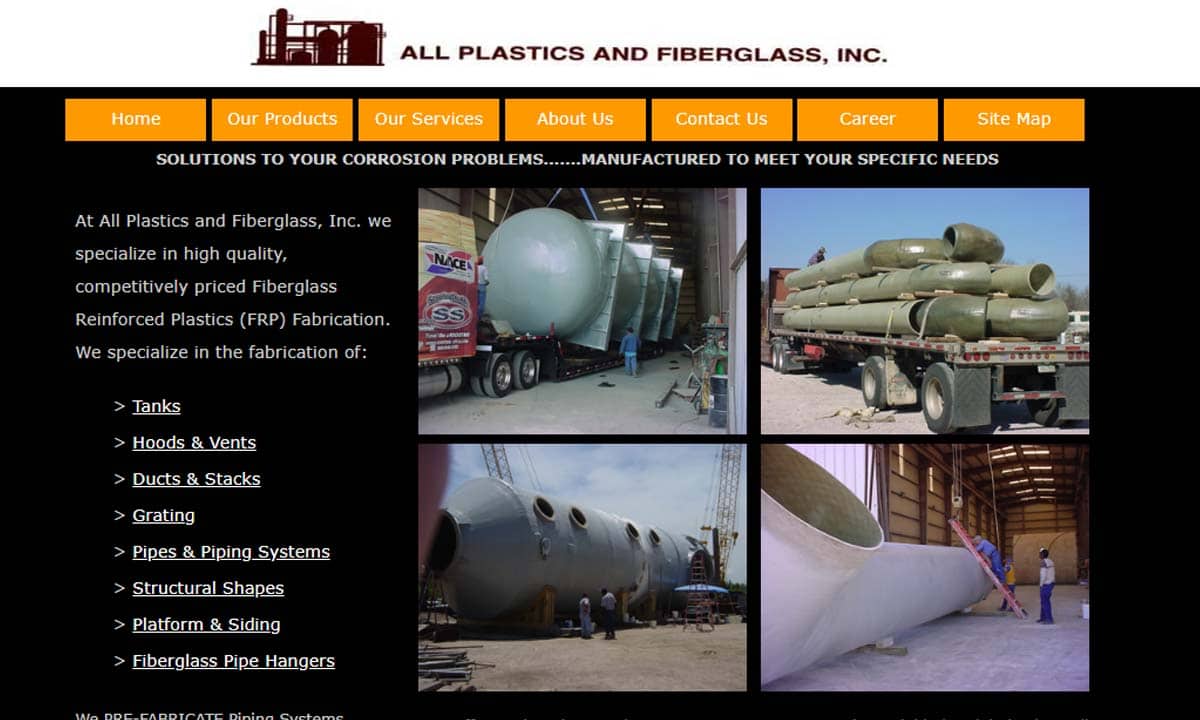 All Plastics and Fiberglass, Inc. All Plastics and Fiberglass, Inc.