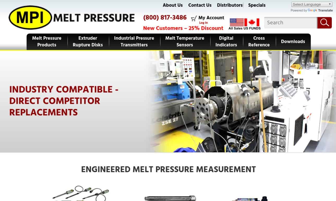 MPI Melt Pressure MPI Melt Pressure