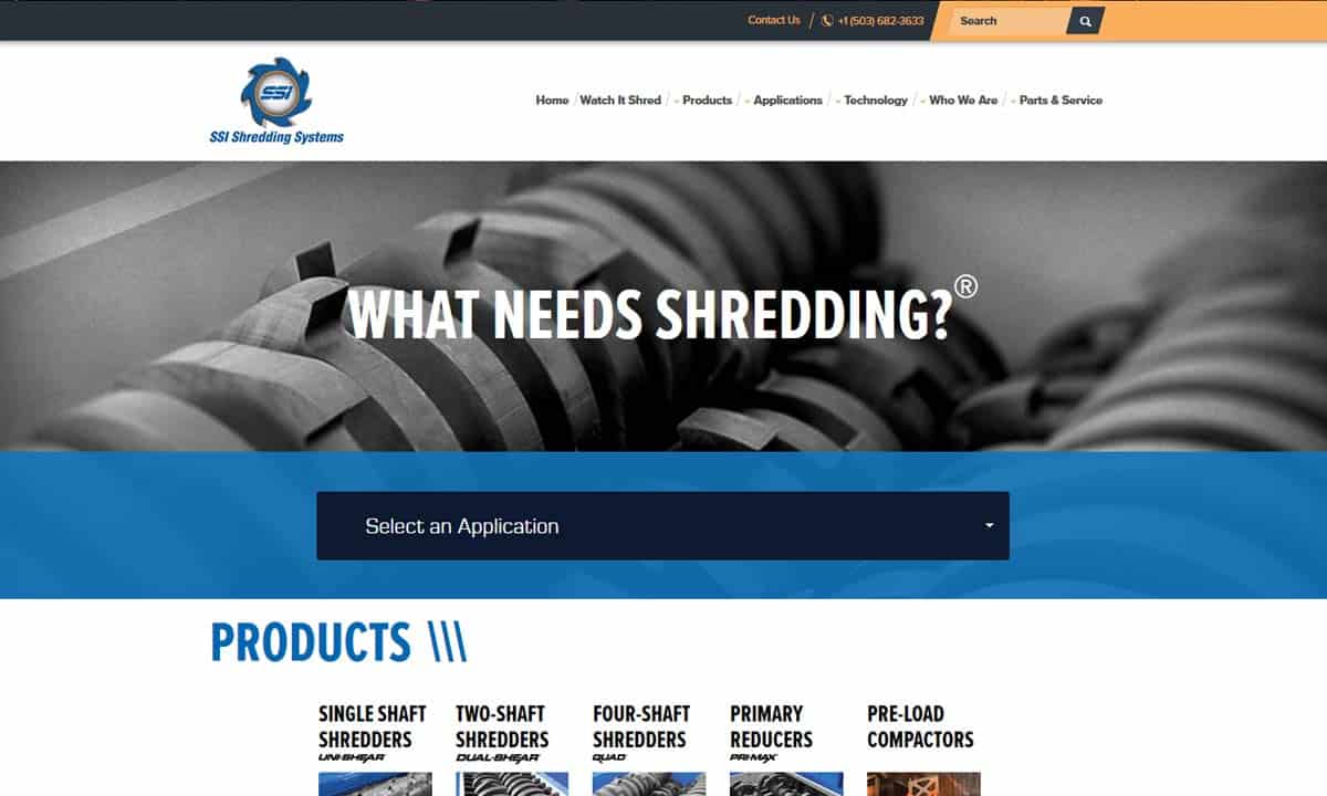 SSI Shredding Systems, Inc. SSI Shredding Systems, Inc.