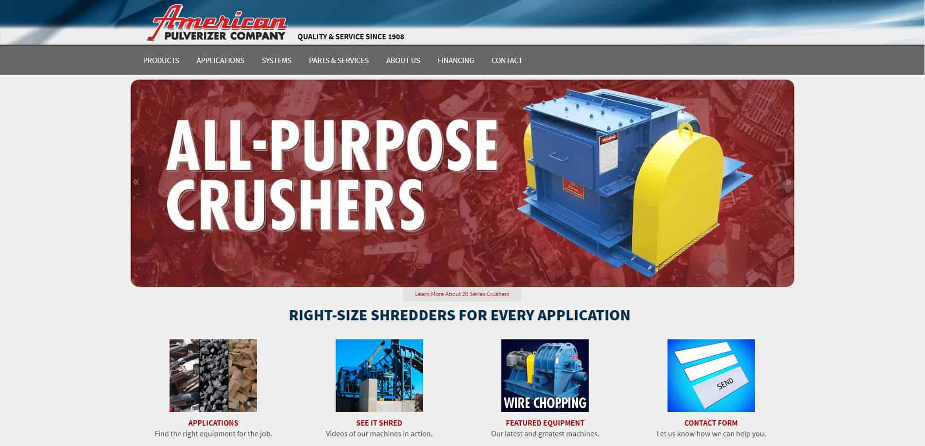 American Pulverizer Company American Pulverizer Company