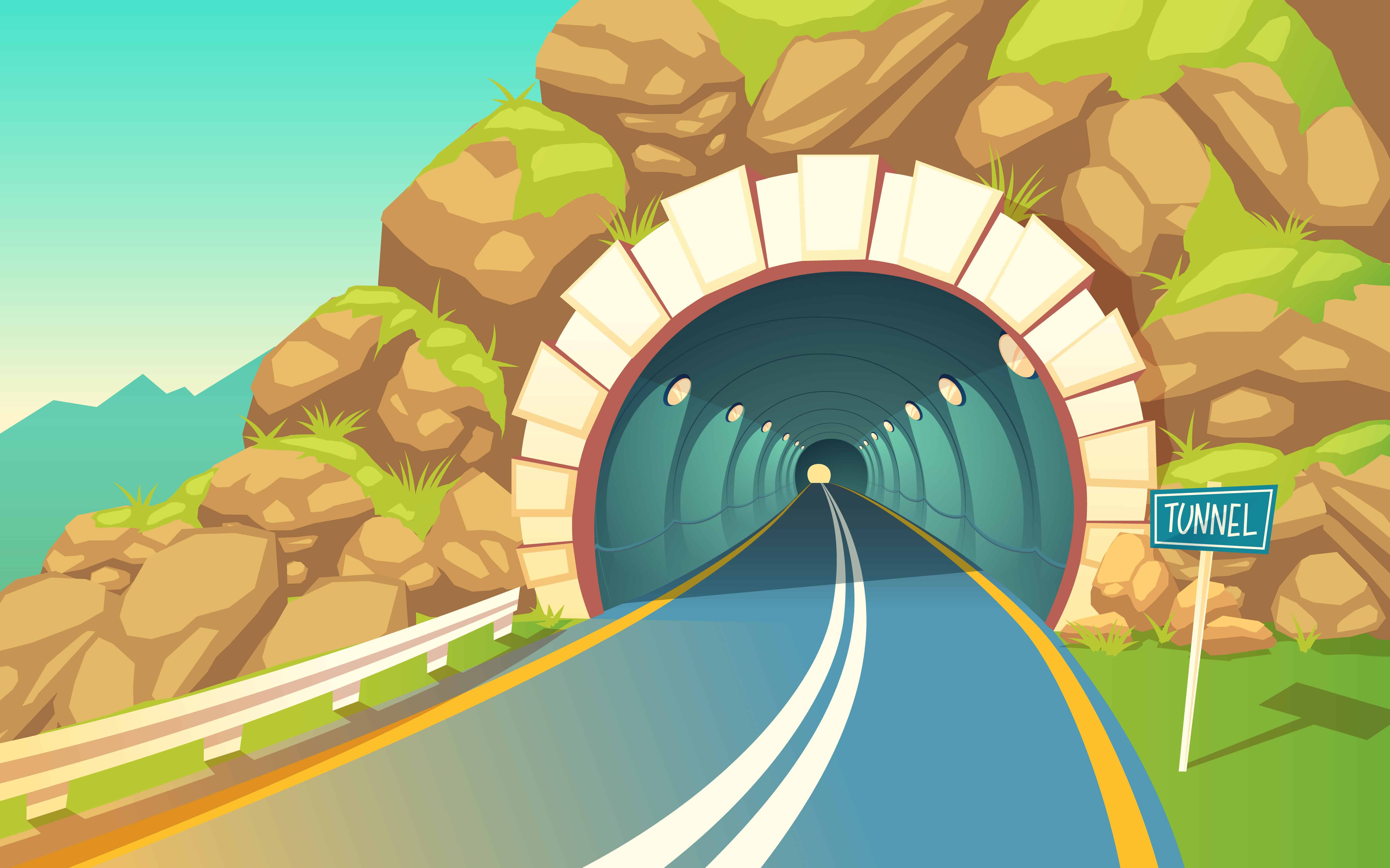 Removing your Roadblocks to recovery means a happy journey in recovery An open tunnel it is smooth sailing from here now that the roadblock to recovery have been removed