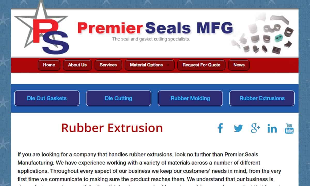 Premier Seals Manufacturing Premier Seals Manufacturing