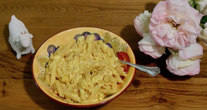 Nudeln mir Ricotta