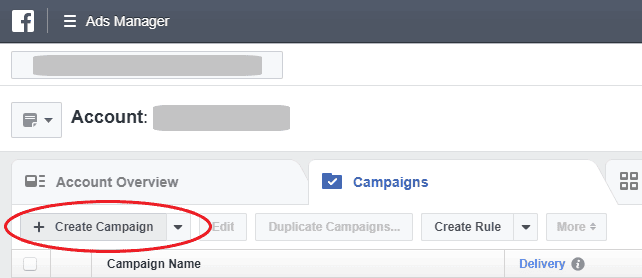 Create Ad Campaign in Facebook