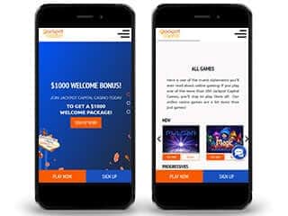 Jackpot Capital Casino Mobile