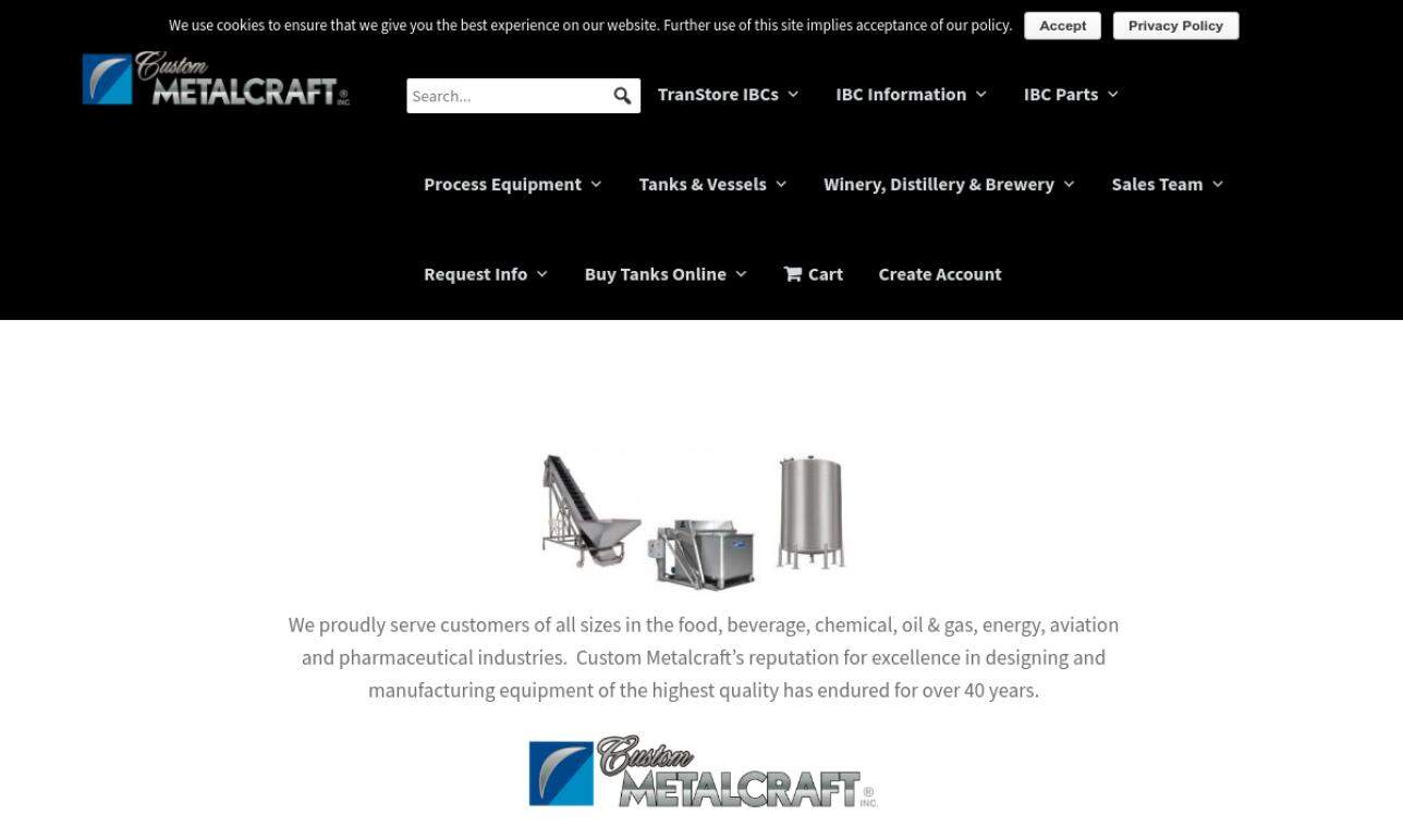Custom Metalcraft, Inc. Custom Metalcraft, Inc.