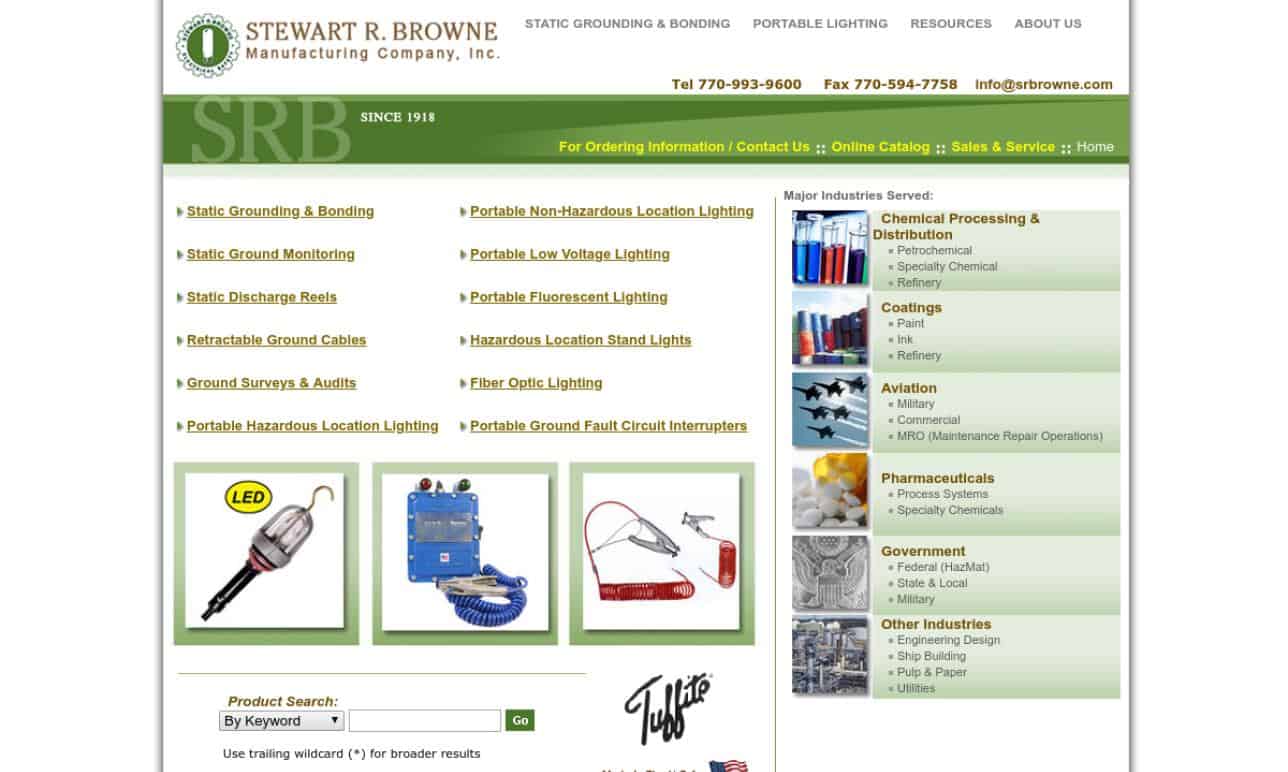Stewart R. Browne Manufacturing Company, Inc. Stewart R. Browne Manufacturing Company, Inc.