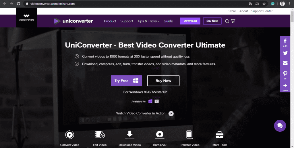 Windoweshare video converter