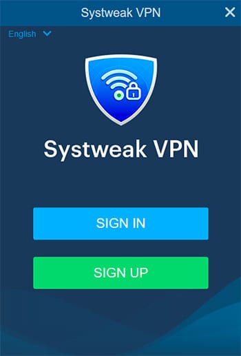 systweak vpn login