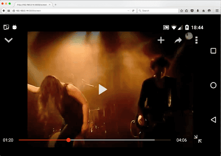 Screen Stream Mirroring