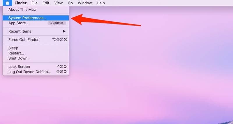 System Preferences