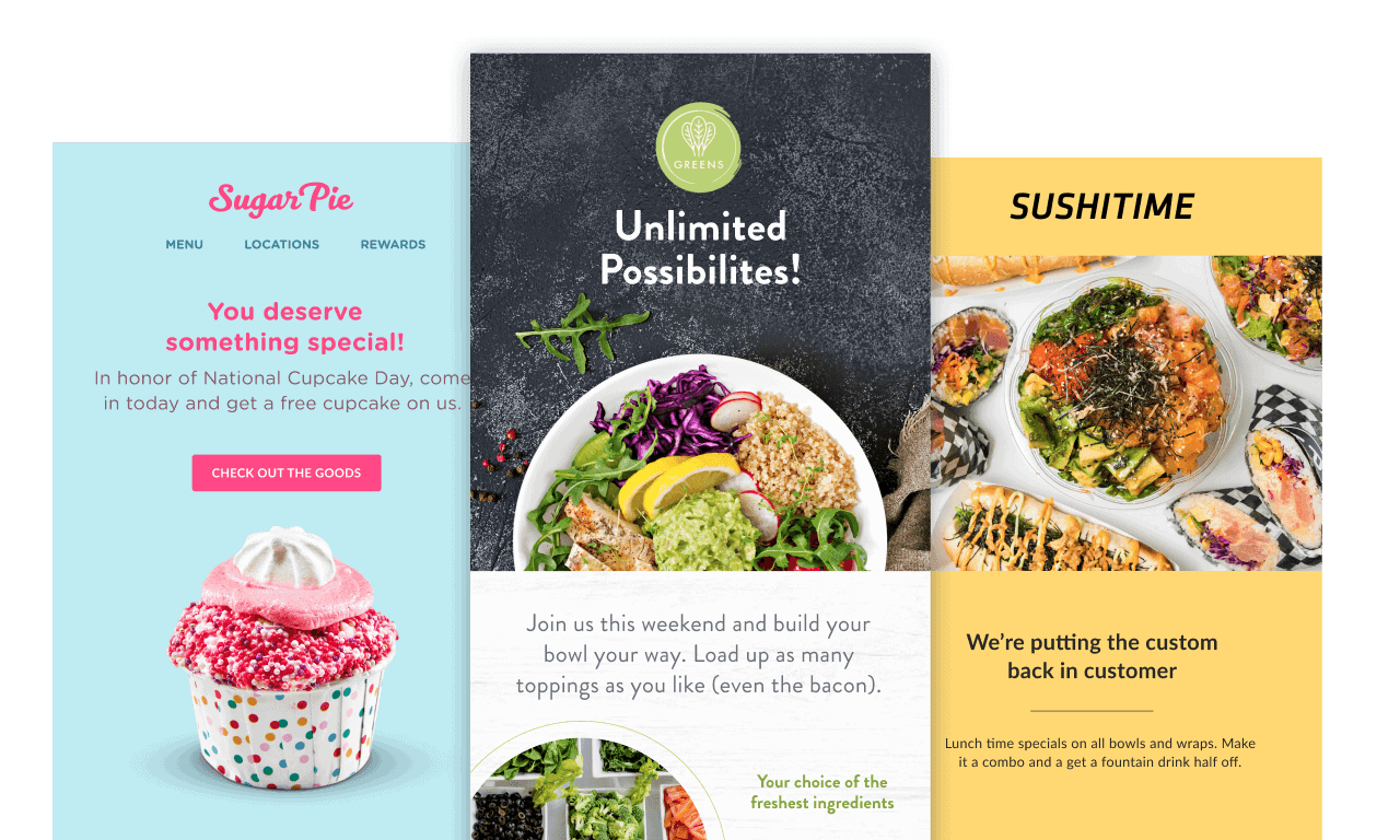 Engaging email marketing campaigns