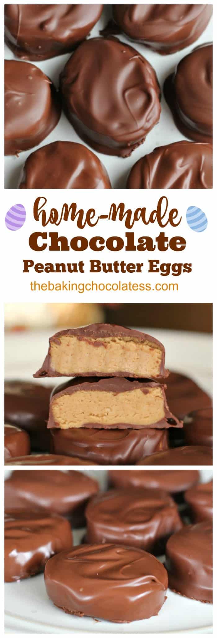 Home-Made Chocolate Peanut Butter Eggs