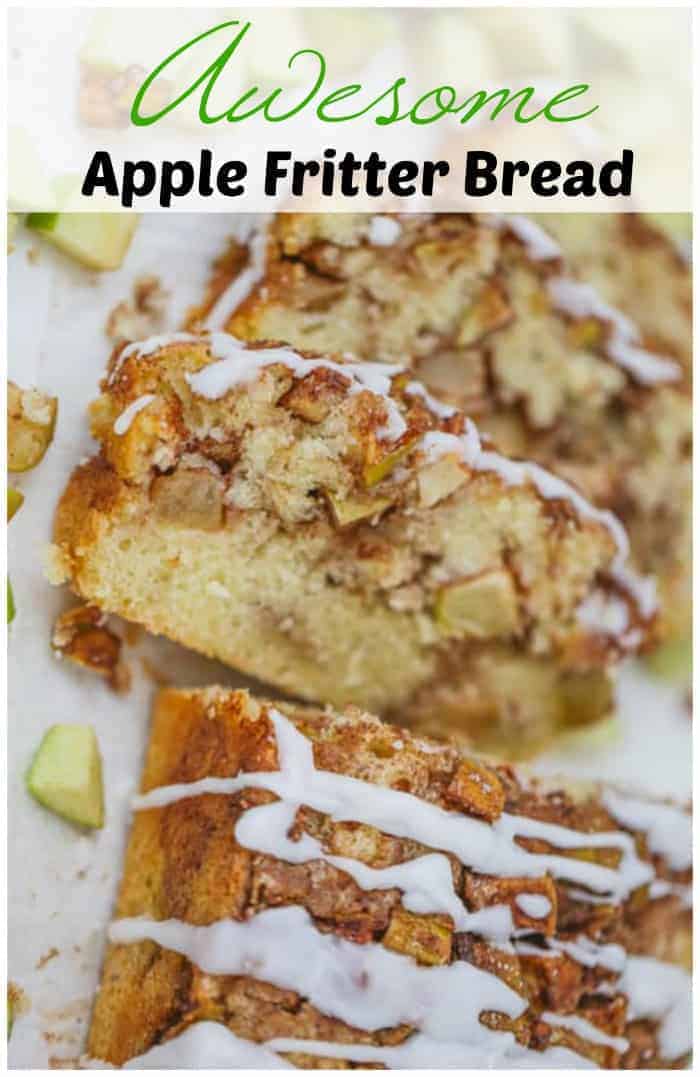 Awesome Country Apple Fritter Bread! (Featured on The Kitchen - Food Network!)