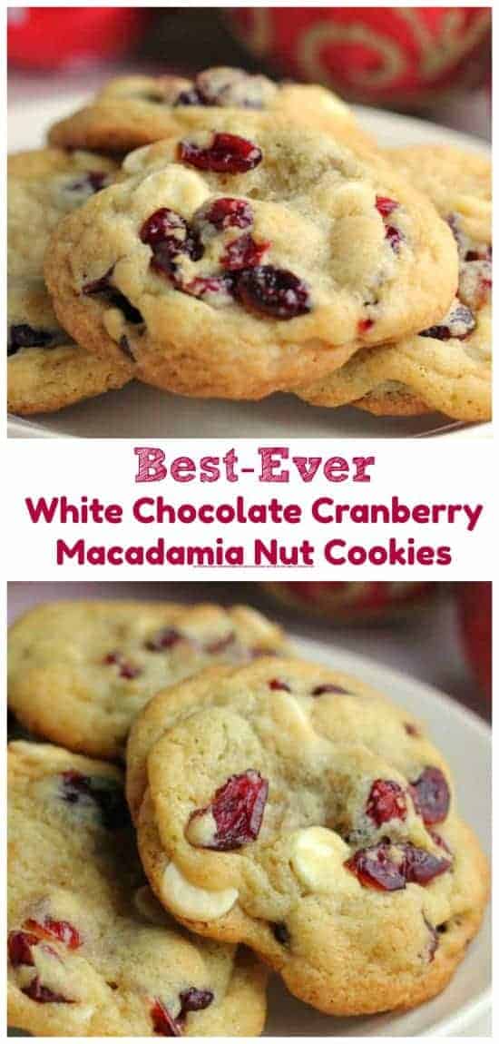 Best-Ever White Chocolate Cranberry Macadamia Nut Cookies