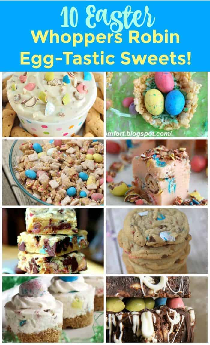 10 Easter Whoppers Robin Egg-Tastic Sweets!