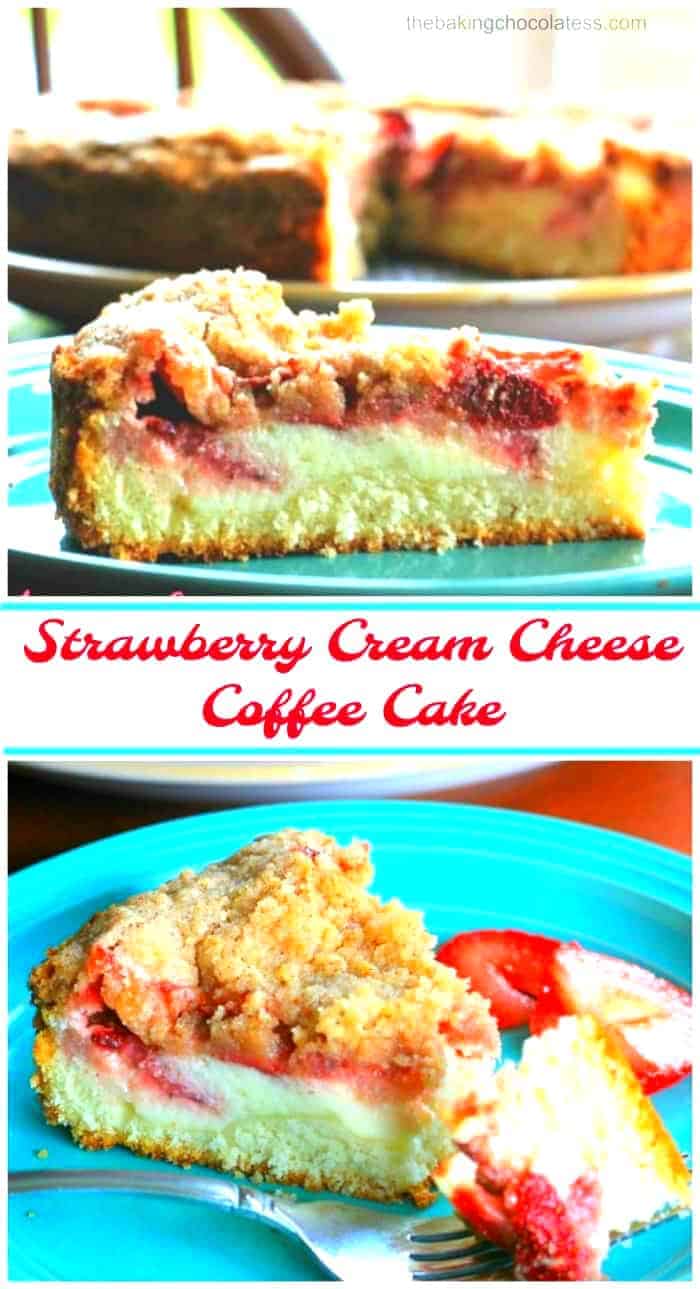 Strawberry Cream Cheese Coffee Cake