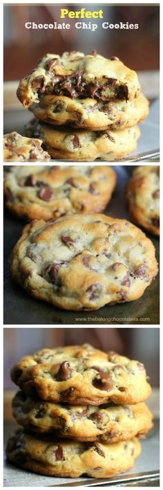 Perfect Chocolate Chip Cookies The Baking Chocolatess The Baking Chocolatess