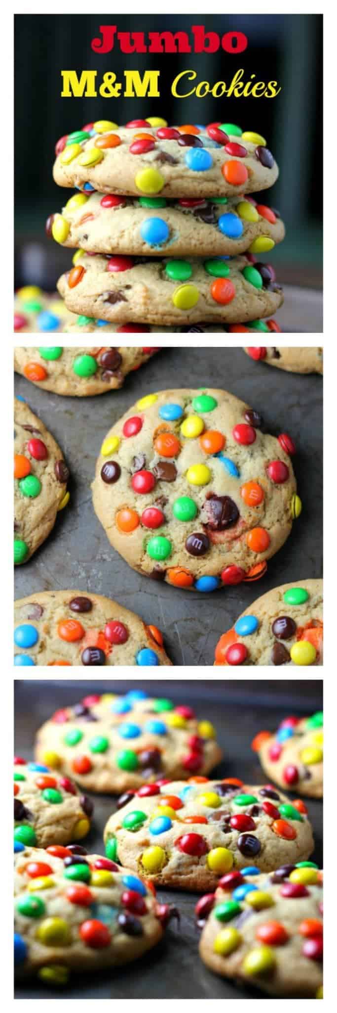 JUMBO \'Soft Batch\' M&M Cookies