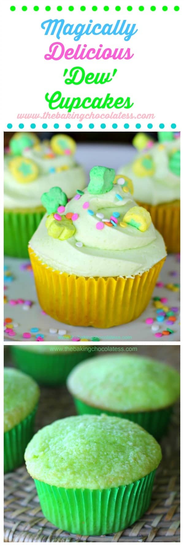 Magically Delicious \'Dew\' Cupcakes