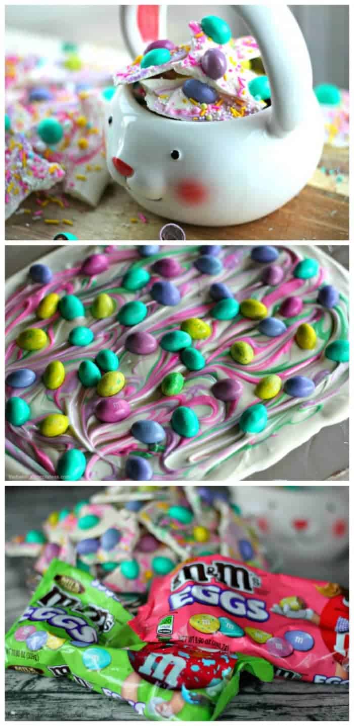 M&M® Easter Egg Chocolate Bark