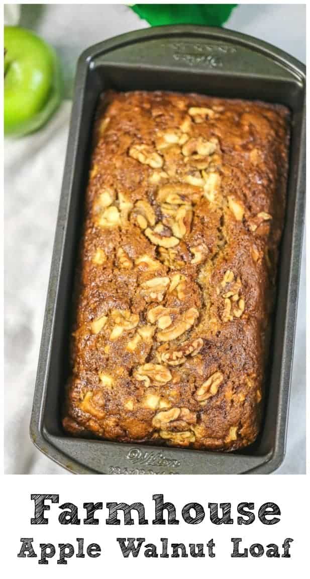 Farmhouse Apple Walnut Loaf