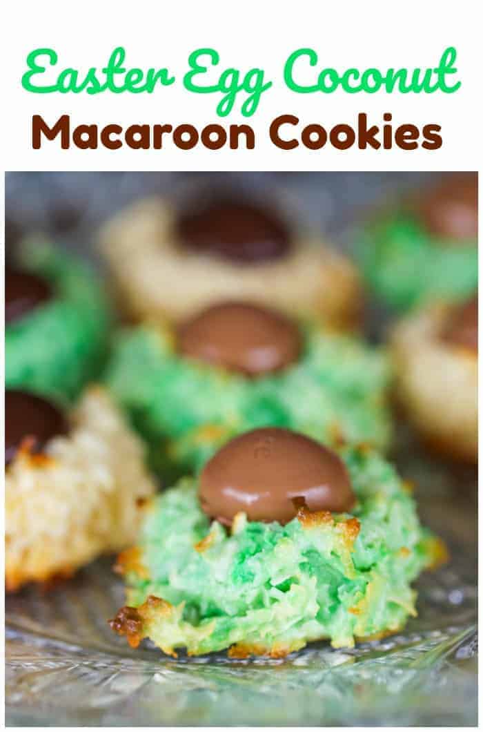 Dove Easter Egg Coconut Macaroon Cookies – Cookie, Brownie & Chocolate ...